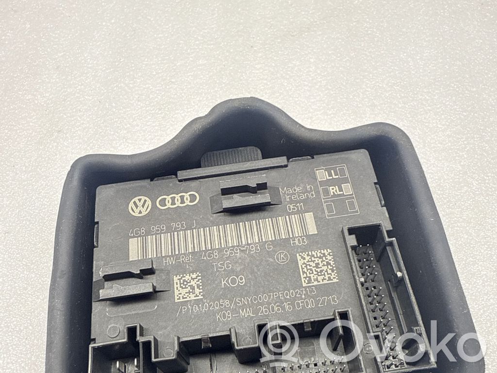 Audi A6 C7 Unidad de control/módulo de la puerta 