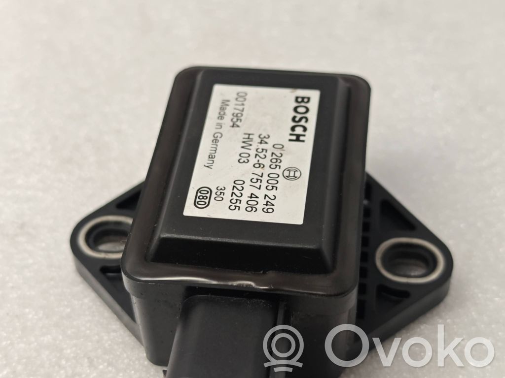 BMW 7 E65 E66 ESP acceleration yaw rate sensor 