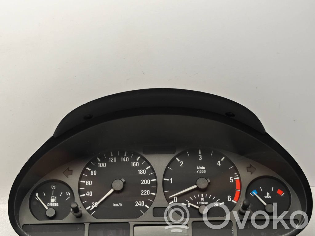 BMW 3 E46 Speedometer (instrument cluster) 