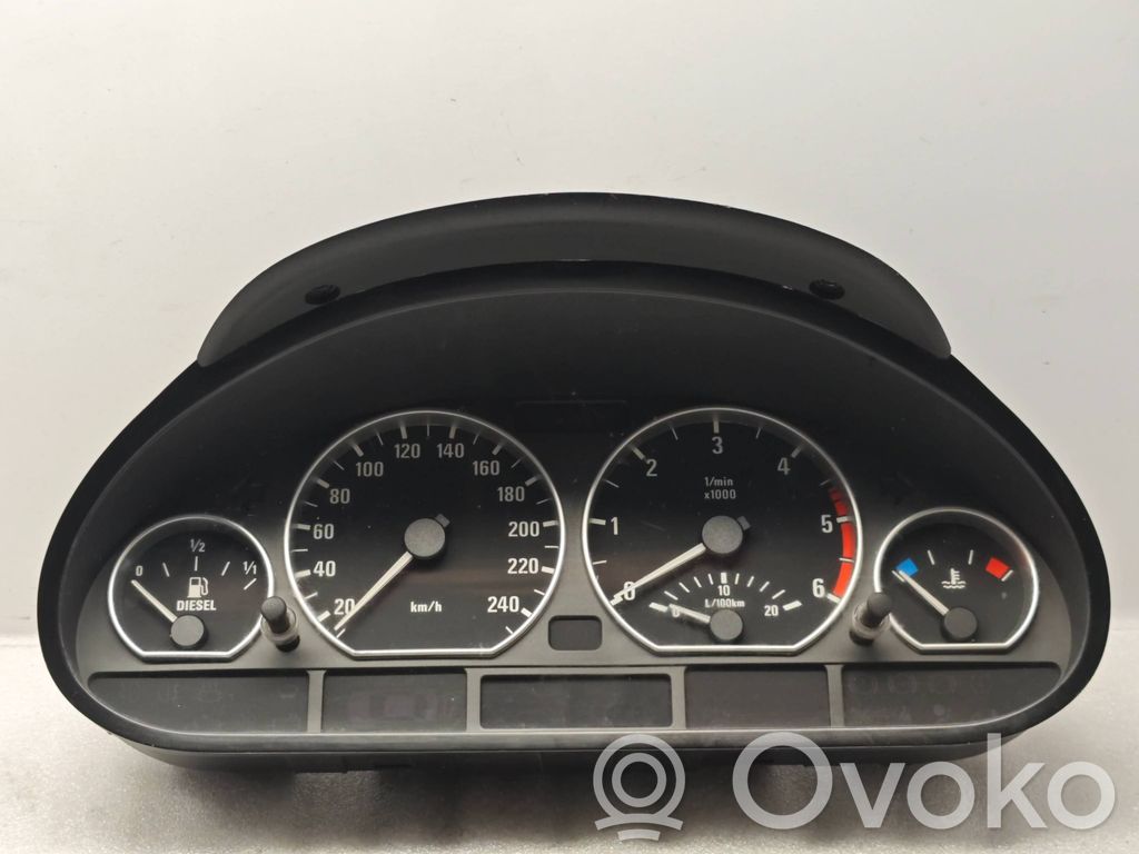 BMW 3 E46 Speedometer (instrument cluster) 
