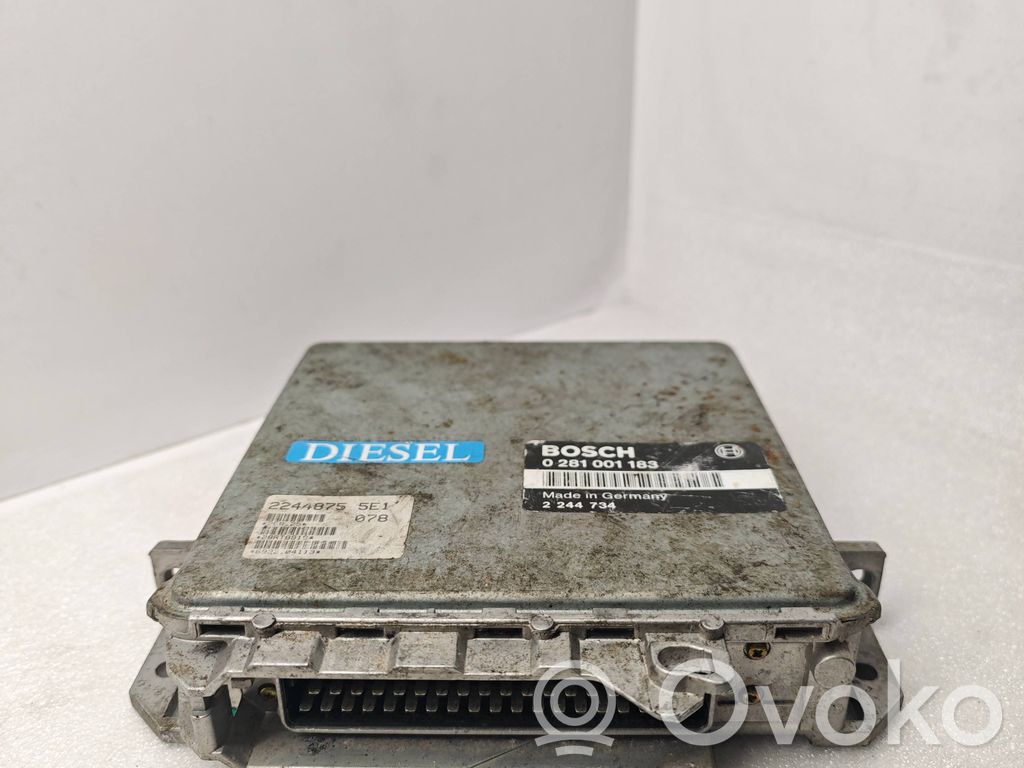 Engine control unit/module   2244734,0281001183,2244875