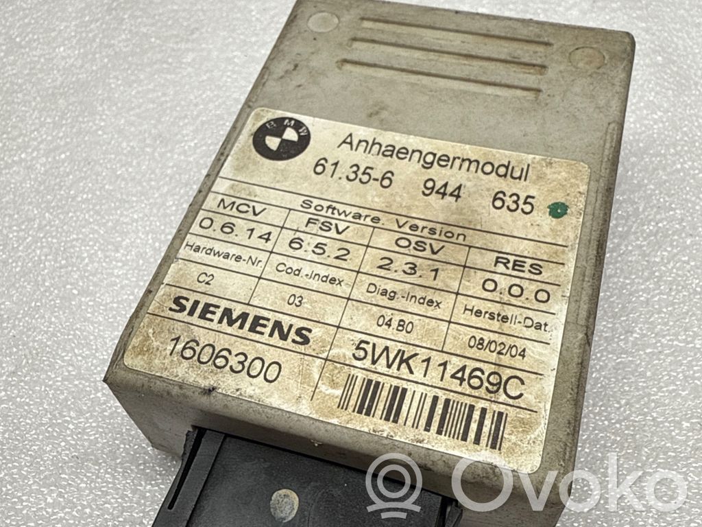 BMW 5 E60 E61 Tow bar trailer control unit/module 