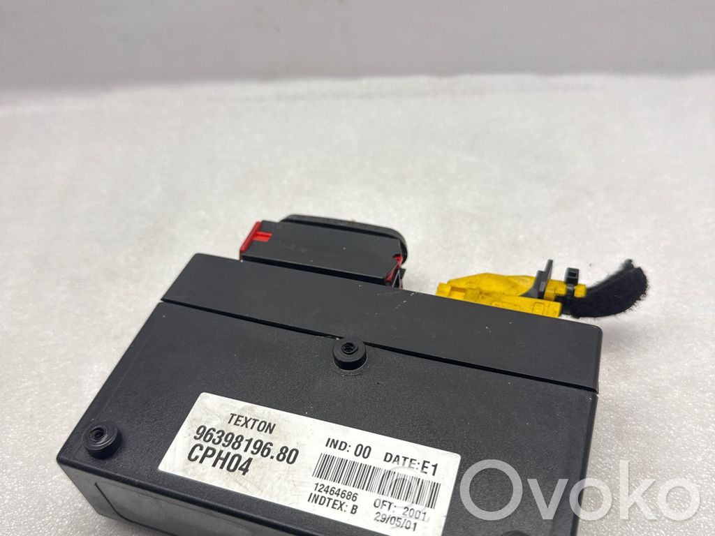 Peugeot 206 Other control units/modules 