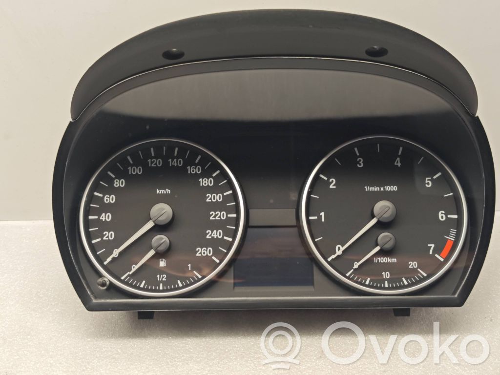 BMW 3 E90 E91 Speedometer (instrument cluster) 