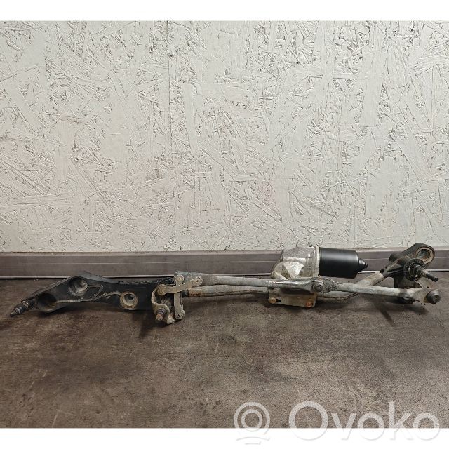 BMW 5 E60 E61 Mechanizm i silniczek wycieraczek szyby przedniej / czołowej 