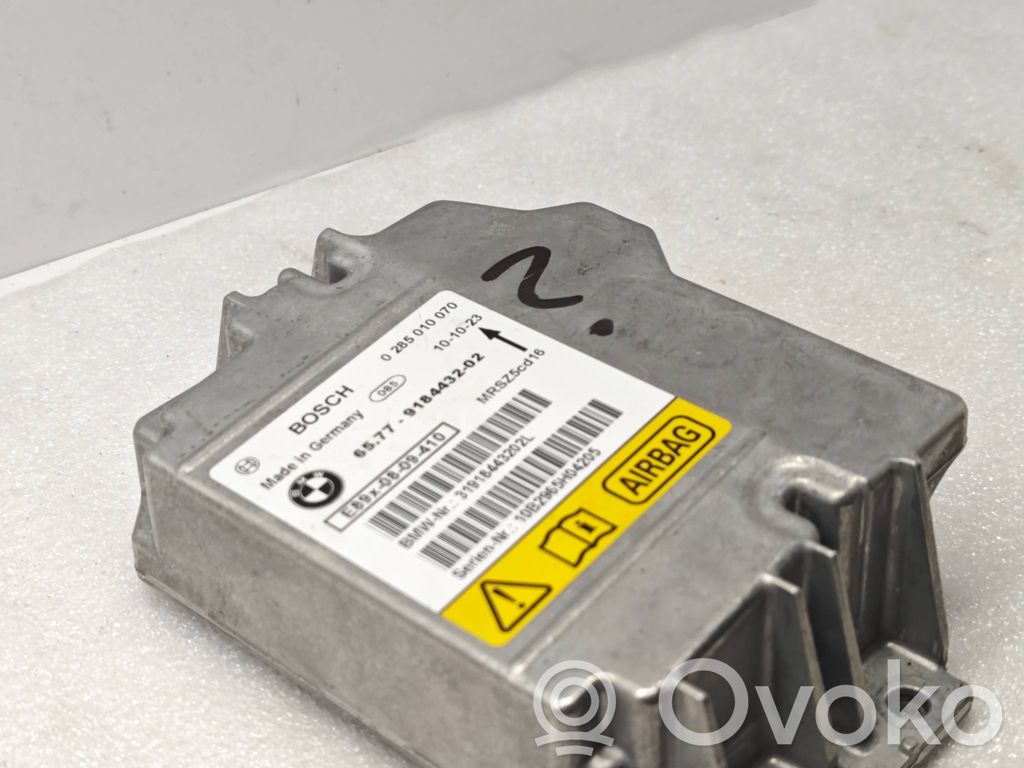 Module de contrôle airbag   9184432,0285010070,31918443202L,MRSZ5CC1