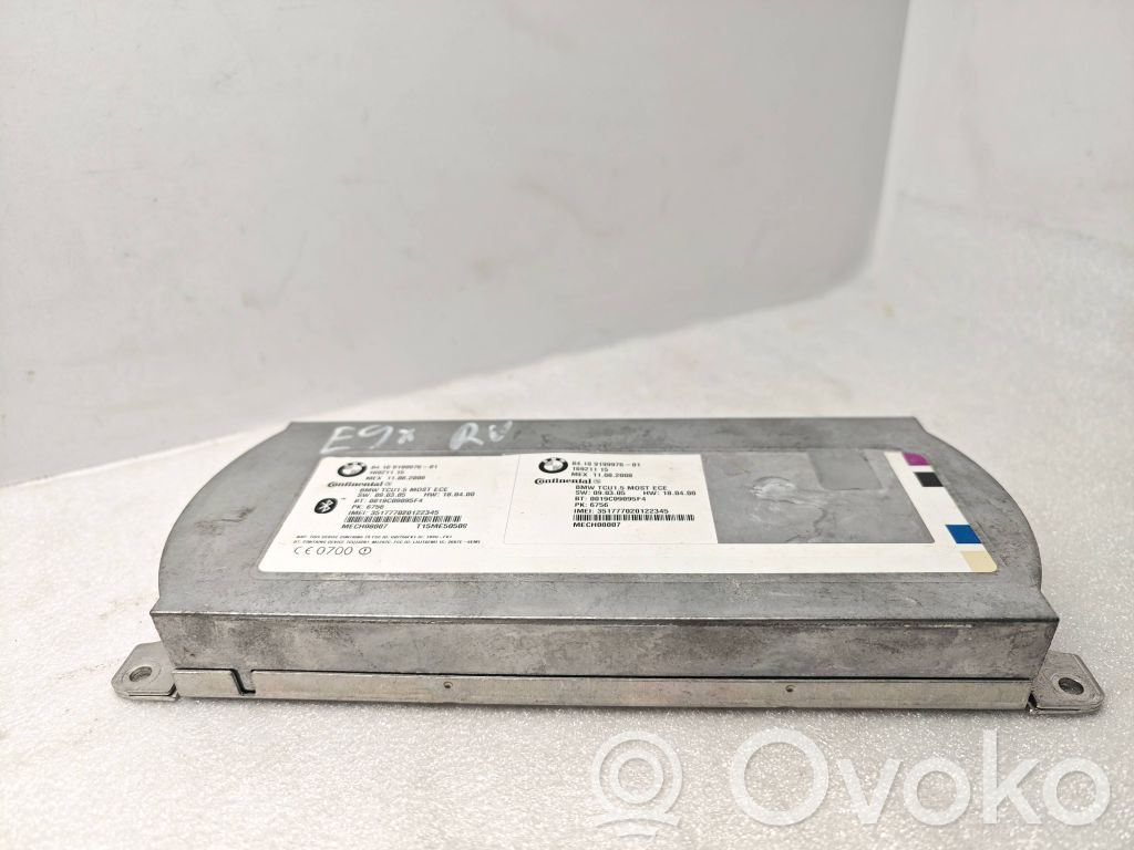 Module unité de contrôle Bluetooth   9199976,16921115,0019C09095F4