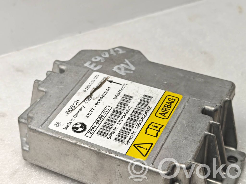 Module de contrôle airbag   9184432,0285010070,MRGZ5CC16