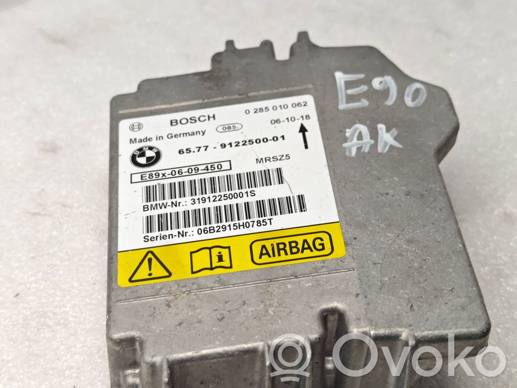 Centralina/modulo airbag   9122500,0285010062,3191225001S