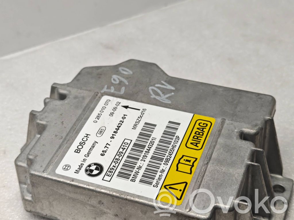 Module de contrôle airbag   9184432,0285010,31918443201I
