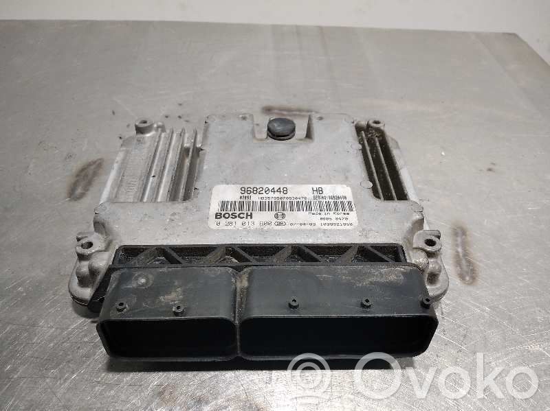 Engine control unit/module   0281013600,96820448