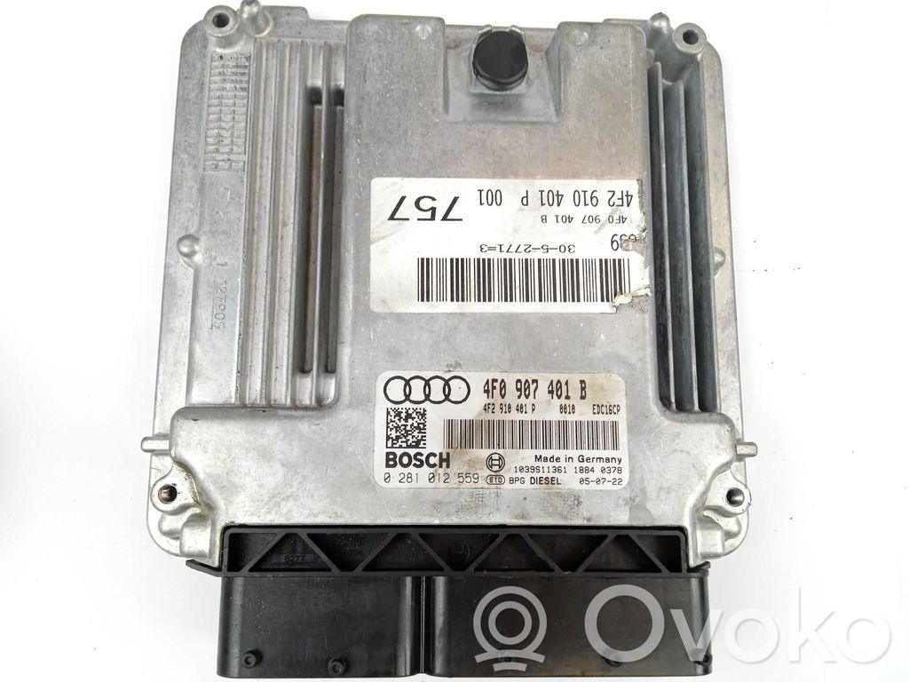 Moottorin ohjainlaite/moduuli   4F0907401B