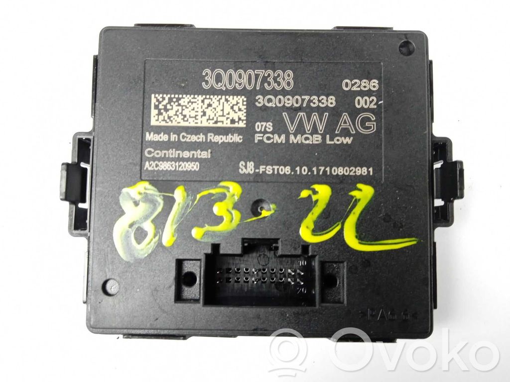 Autres unités de commande / modules   3Q0907338