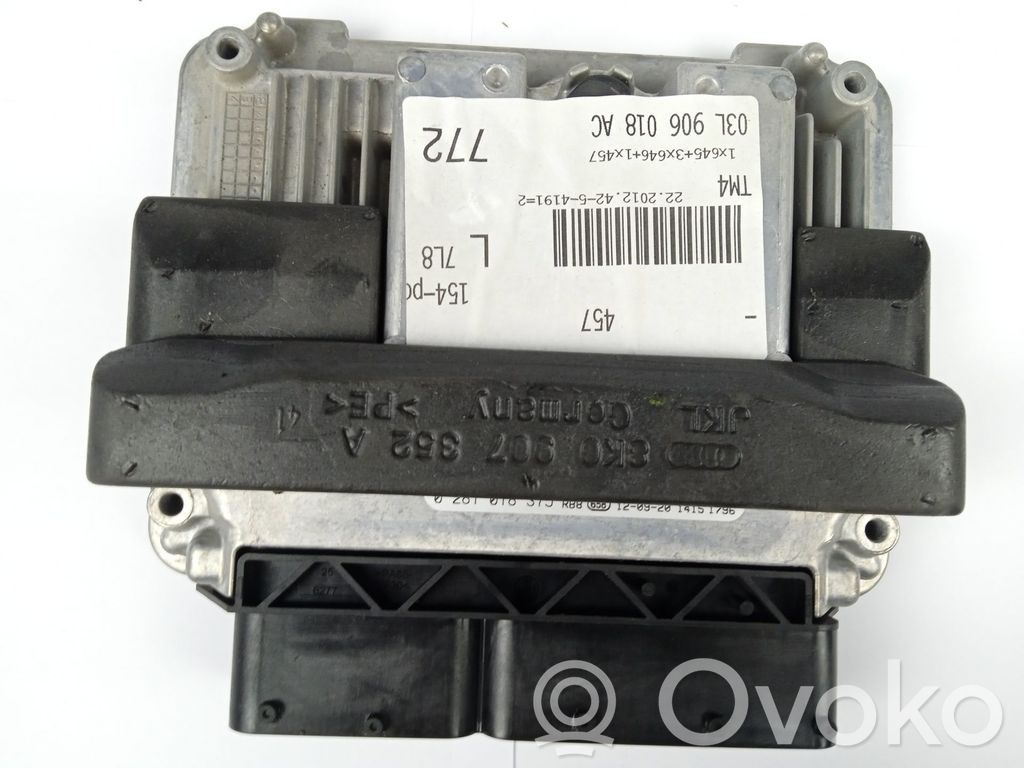 Engine control unit/module   03L906018AC,0281018375