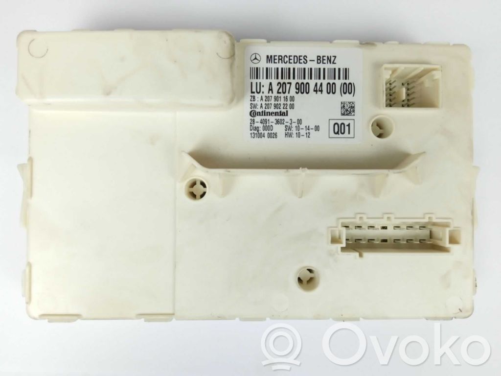 Mercedes-Benz E A207 Unitate control BSM 