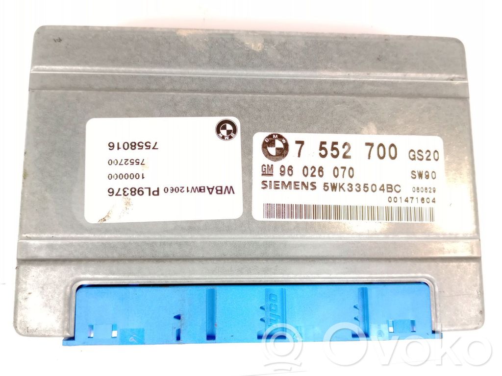 Other control units/modules   7552700,96026070