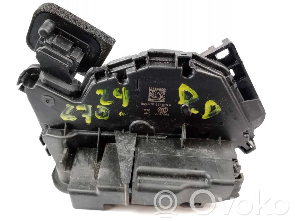 Cerradura de puerta delantera   5TB837016A