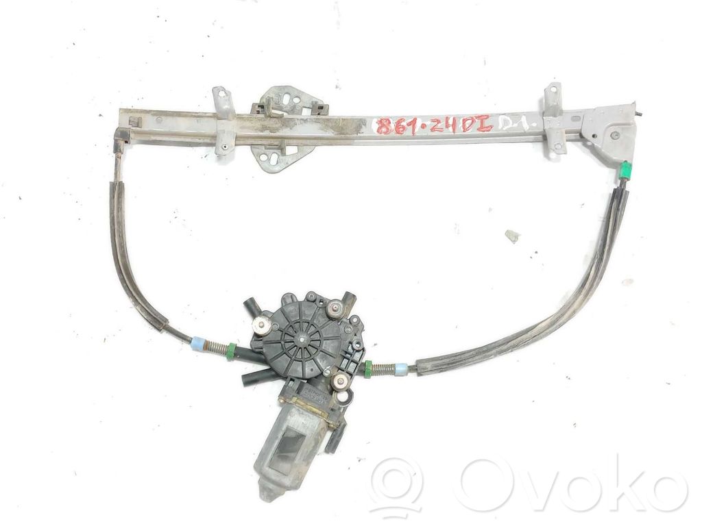 Front door manual window regulator