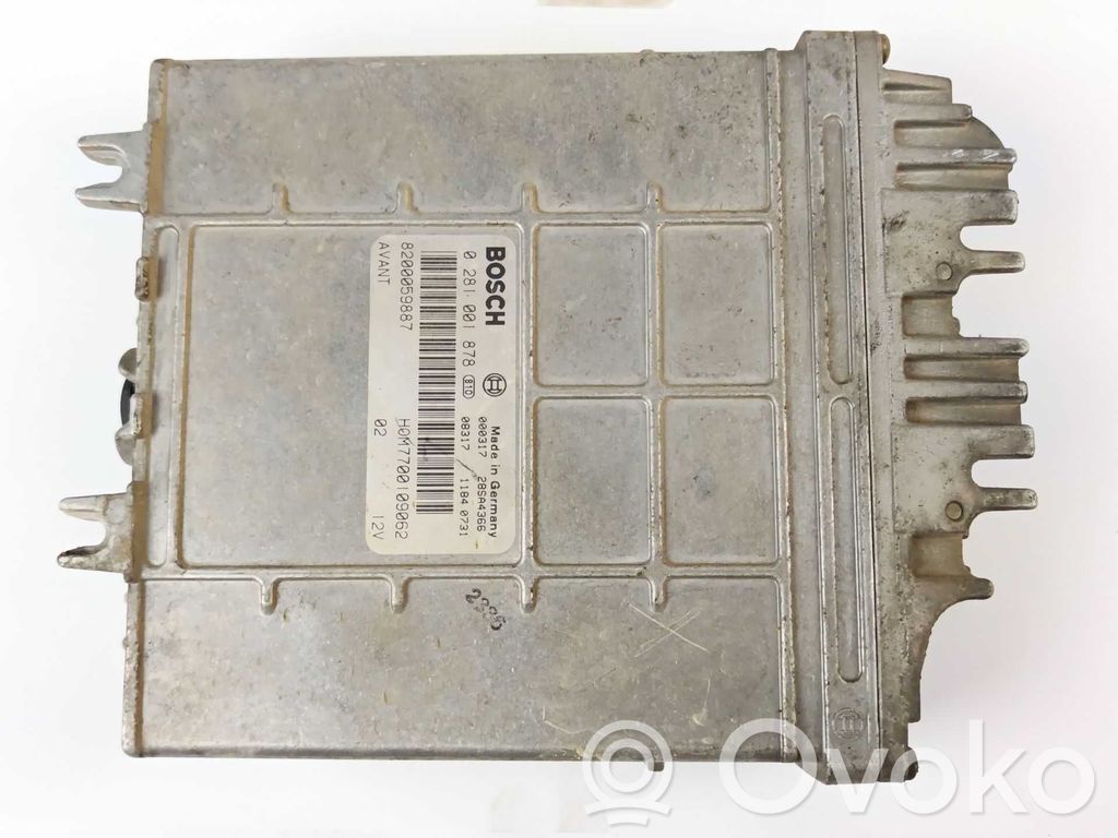 Unidad de control/módulo del motor   0281001878,8200059887