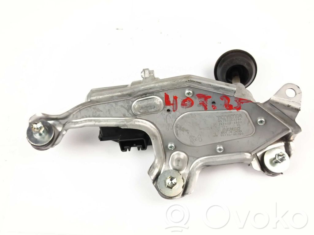 Toyota Yaris Motorino del tergicristallo del lunotto posteriore