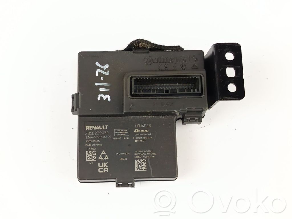 Other control units/modules   285E23903R