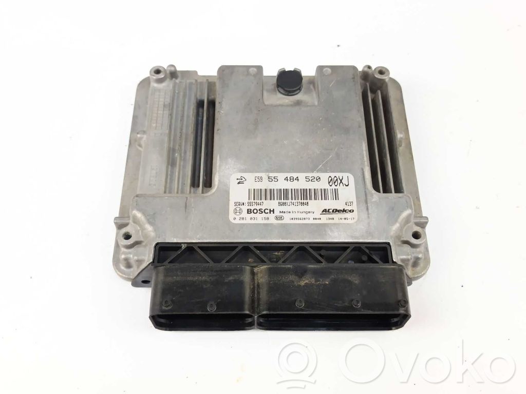 Unidad de control/módulo del motor   55484520,0281031158