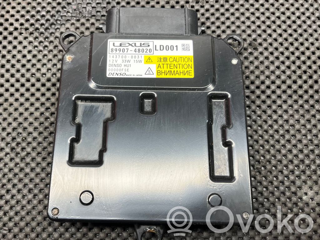 Lexus RX 450H Headlight ballast module Xenon 