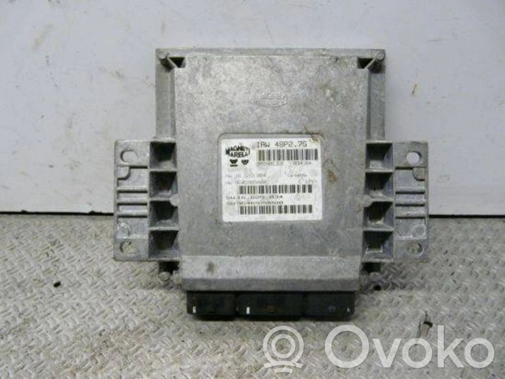 Engine control unit/module   9645989480,9646570080,16629034,IAW48P276
