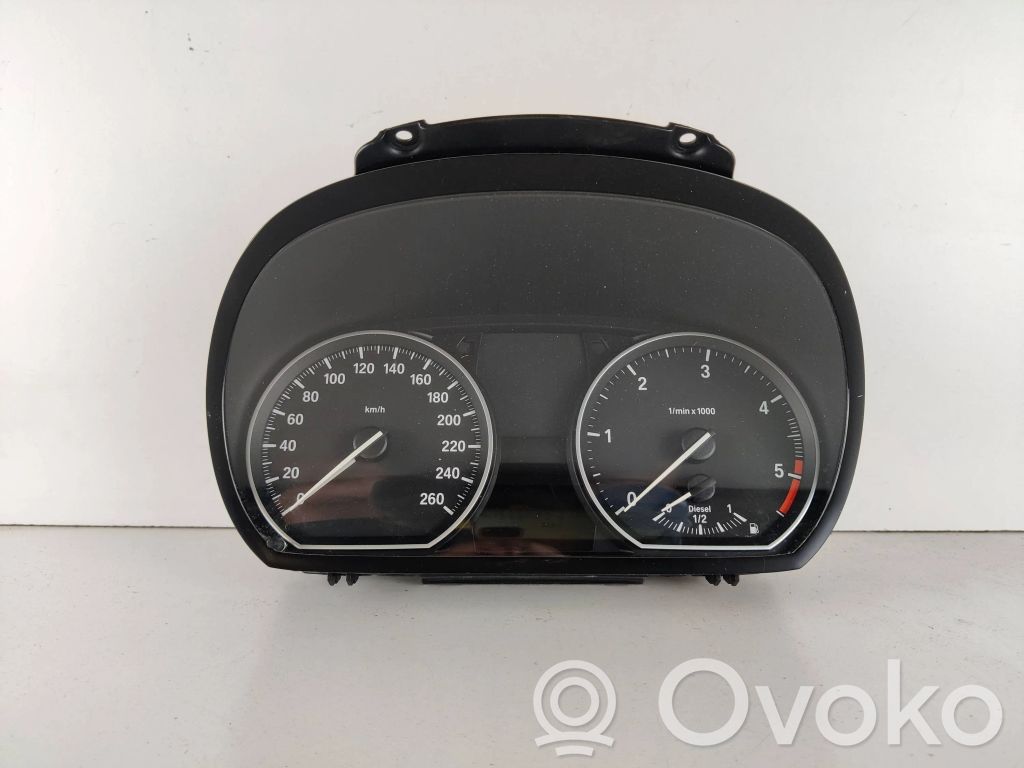 BMW 1 E81 E87 Spidometrs (instrumentu panelī) 