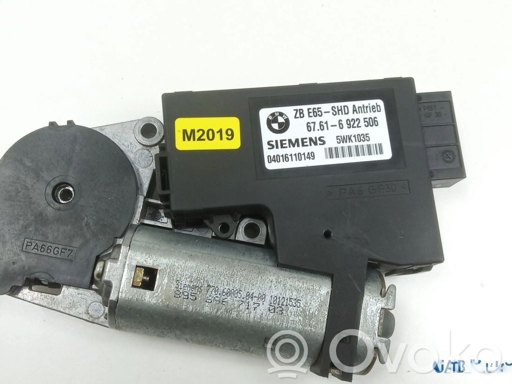 BMW 7 E65 E66 Stoglangio varikliukas/ pavara 