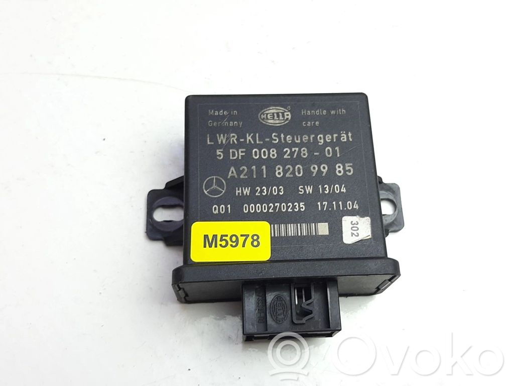 Mercedes-Benz E W211 Light module LCM 