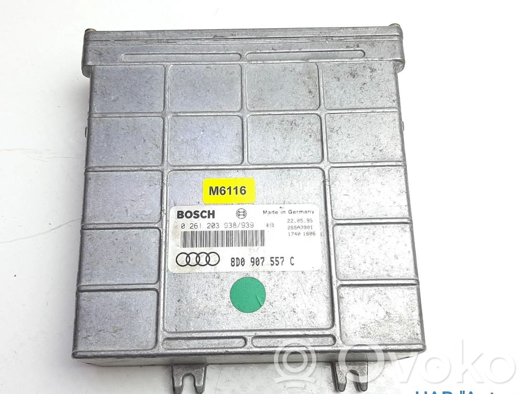 Engine control unit/module   8D0907557C,M6116
