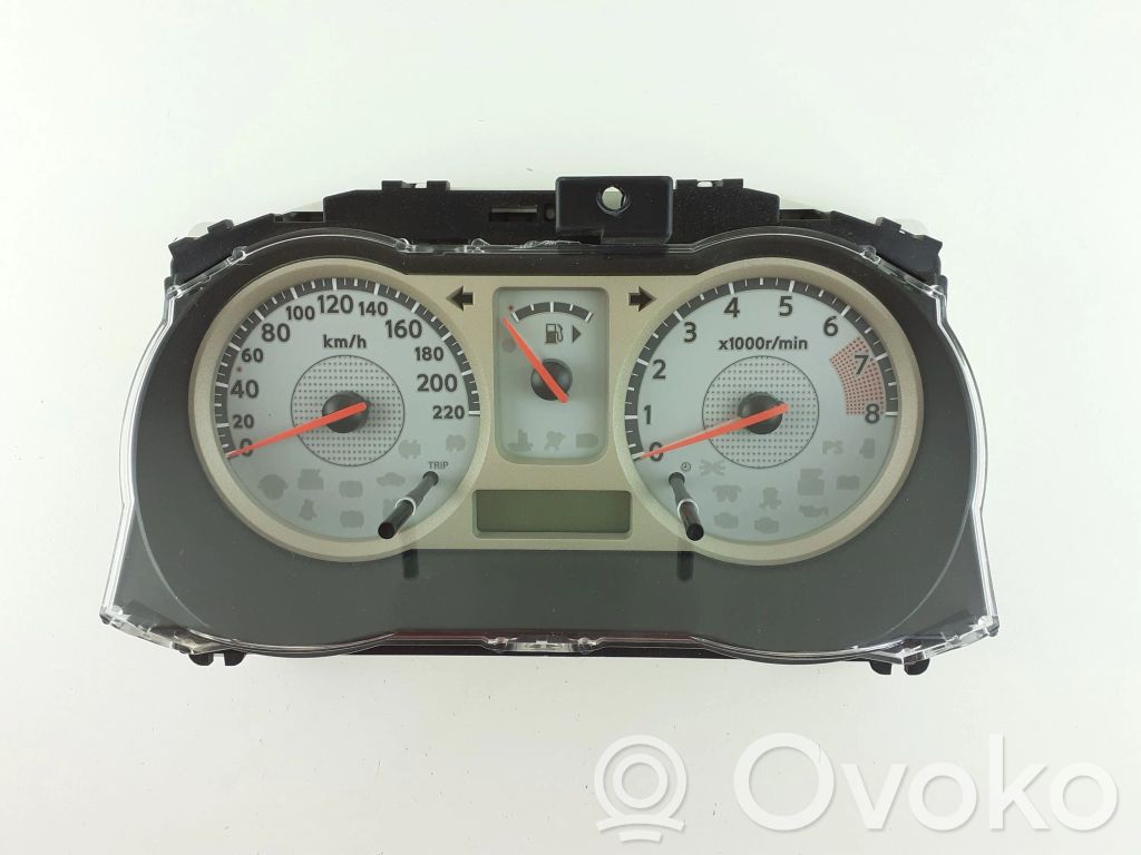 Nissan Note (E11) Geschwindigkeitsmesser Cockpit 