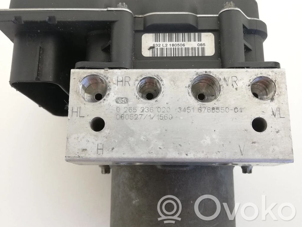 ABS Steuergerät   6775730,34516775730,0265236020,0265950666,34516768550,34526775732,6768550,6775732,KL379