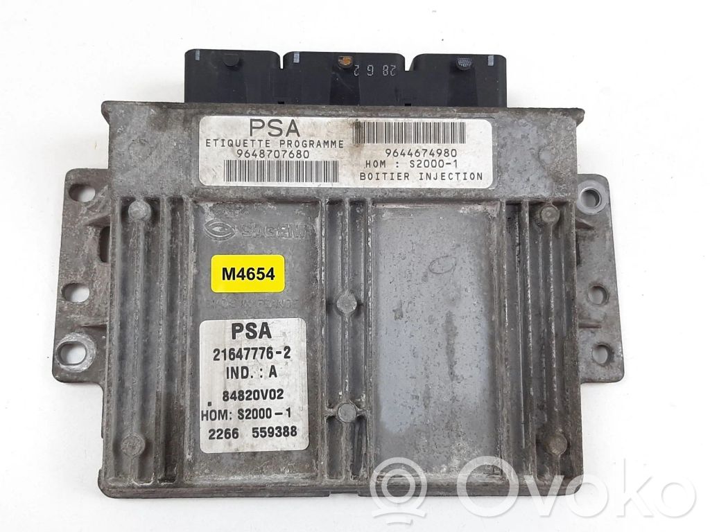 Citroen Xsara Picasso Engine control unit/module 