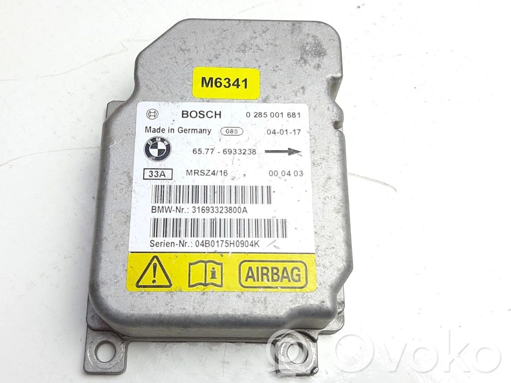 Airbag control unit/module   6933238,M6341