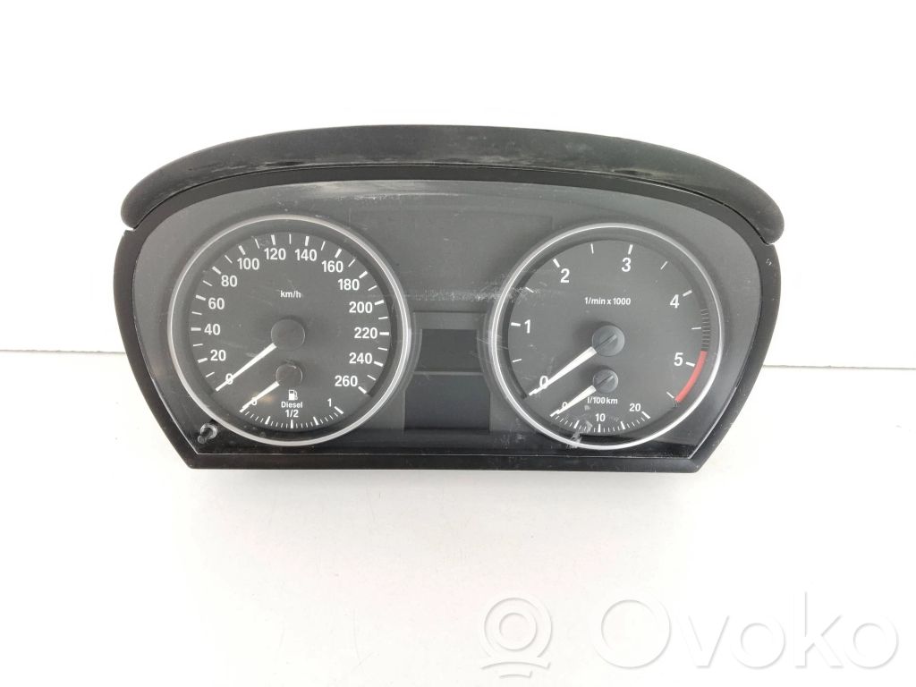 BMW 3 E90 E91 Speedometer (instrument cluster) 