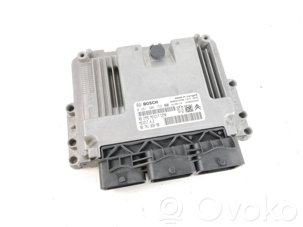 Engine control unit/module   9674183480,9666318780,0261S06152