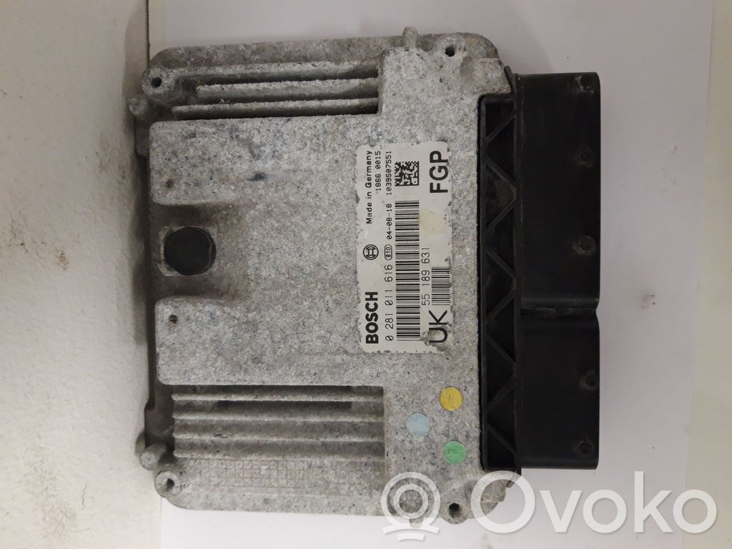 Engine control unit/module   0281011616,18660015,55189631