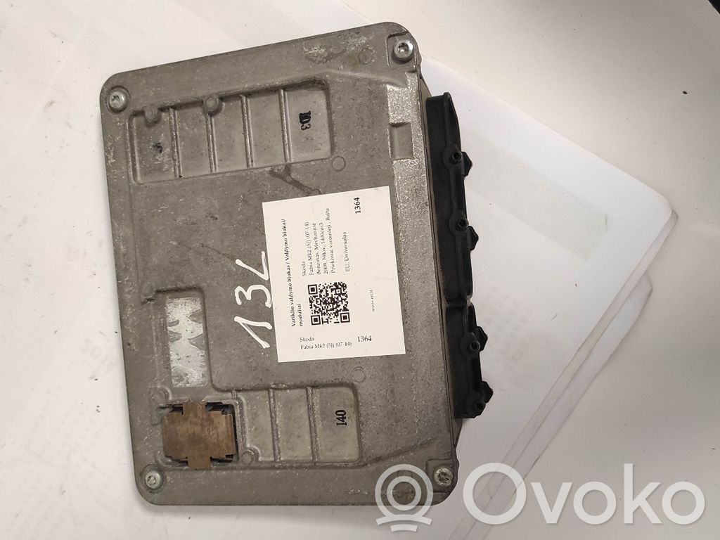 Engine control unit/module   03E906023B,5WP40808