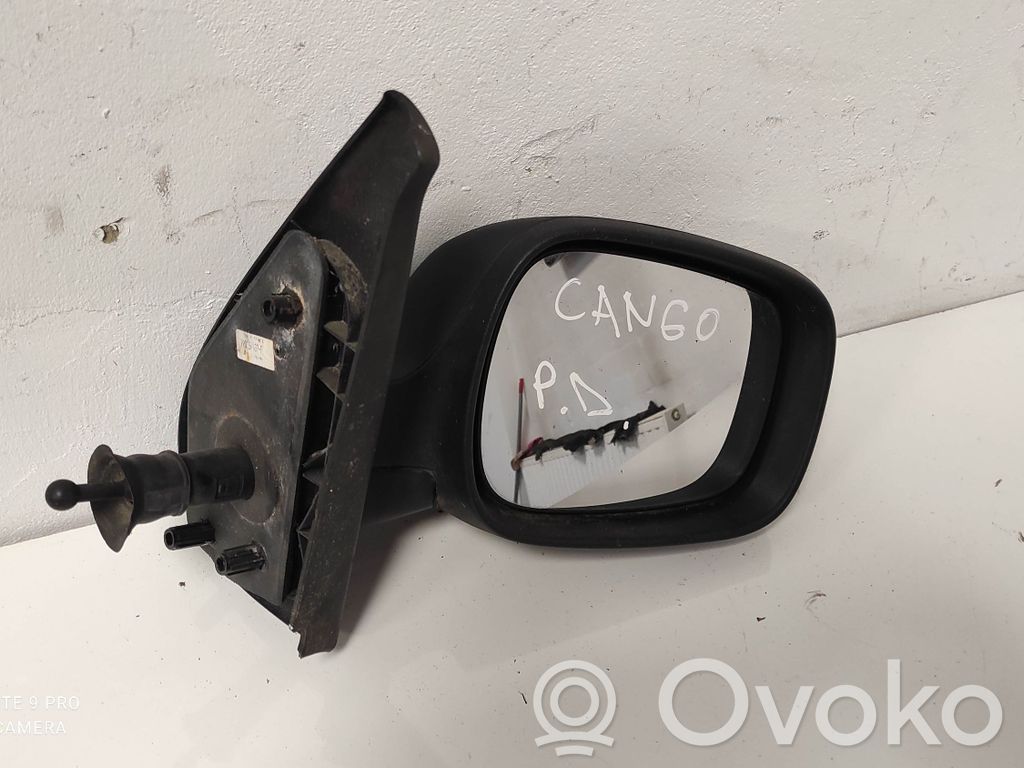 Renault Kangoo I Manualne lusterko boczne drzwi przednich 