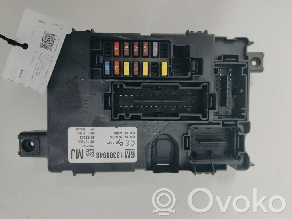 Opel Corsa D Fuse module 