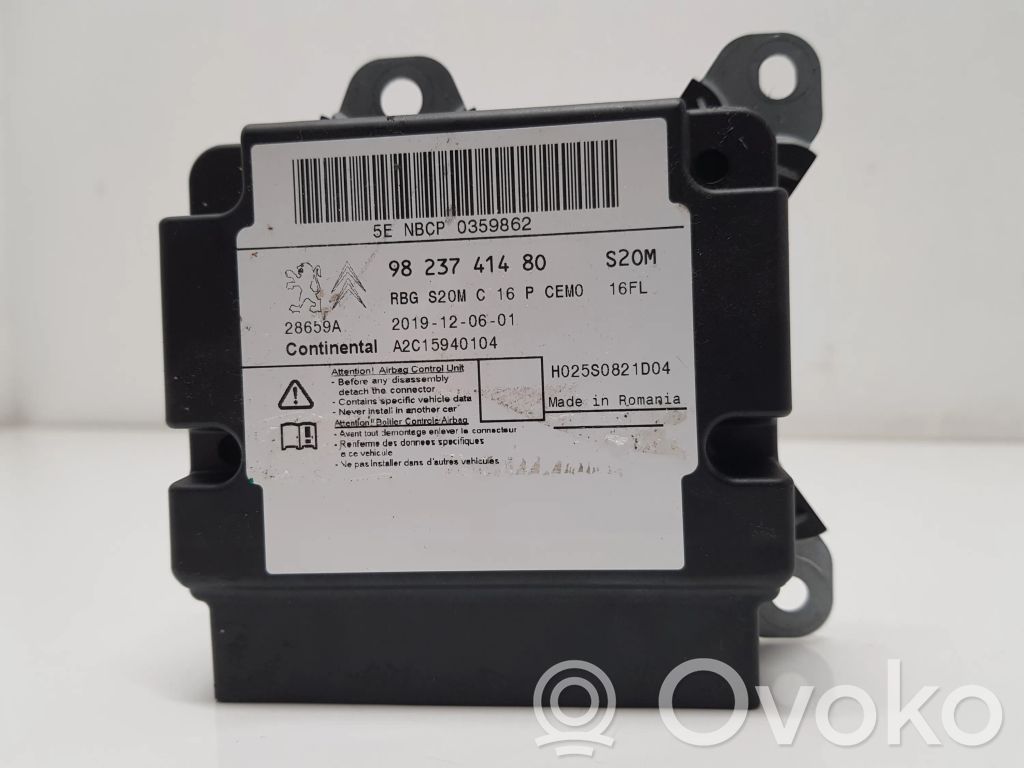 Opel Corsa F Sterownik / Moduł Airbag 