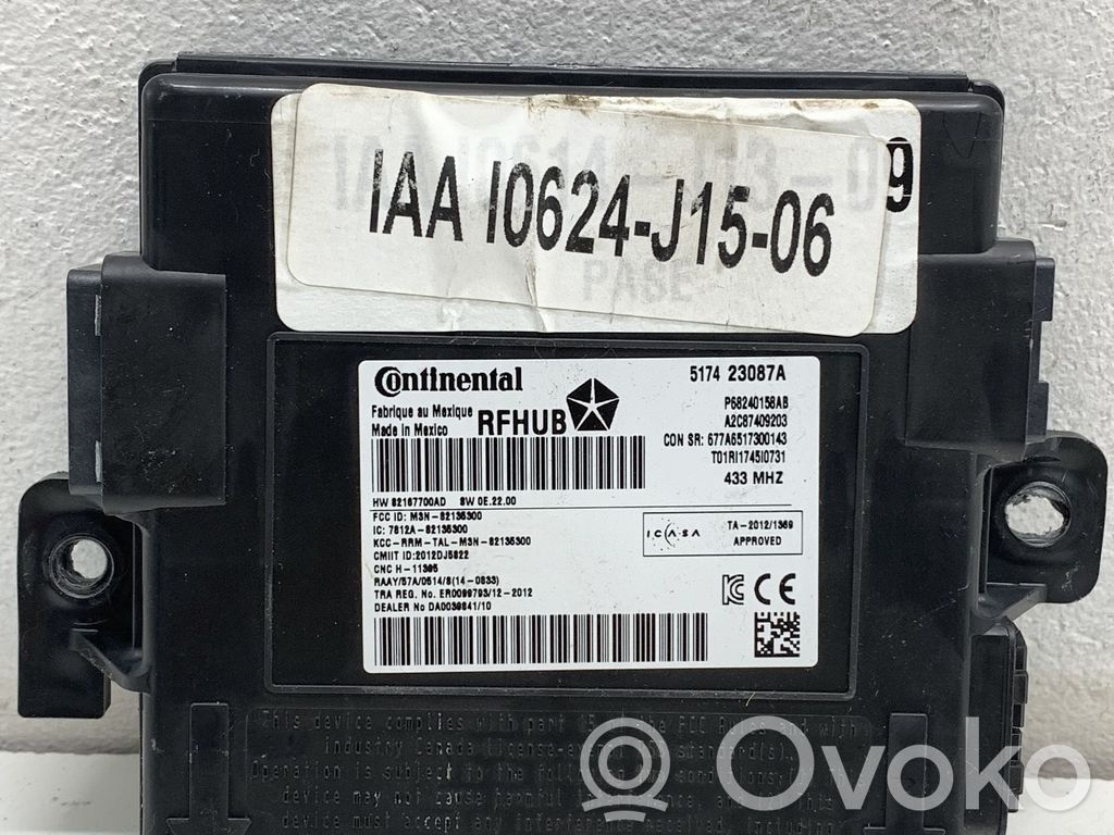 Jeep Grand Cherokee Unitate/modul de control fără cheie (KESSY) 