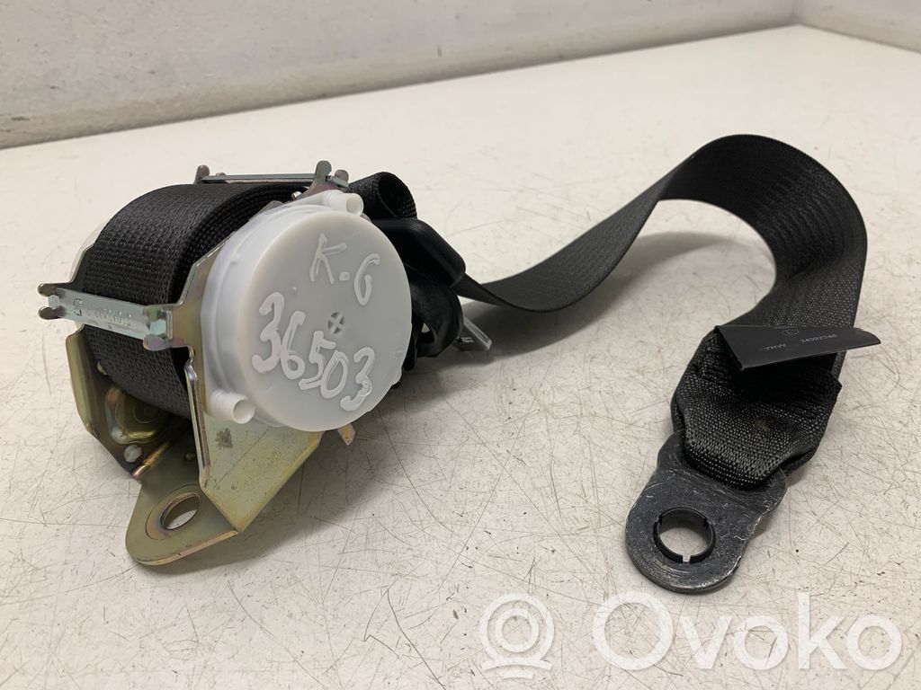 Opel Meriva B Cinturón trasero 