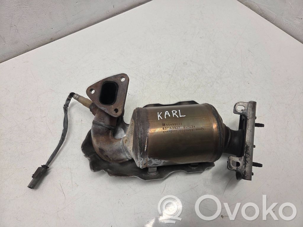 Opel Karl Filtr cząstek stałych Katalizator / FAP / DPF 
