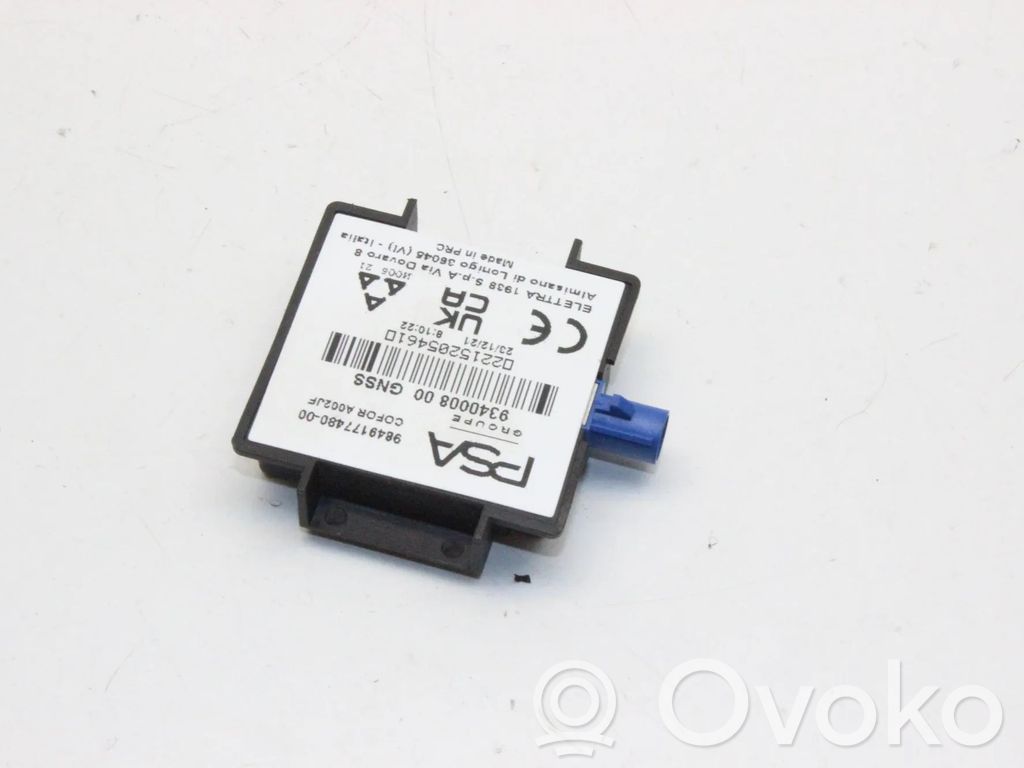 Peugeot 2008 II Aerial GPS antenna 