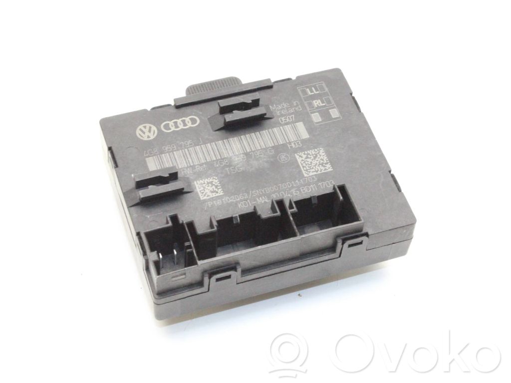 Audi A6 S6 C7 4G Centralina/modulo portiere 