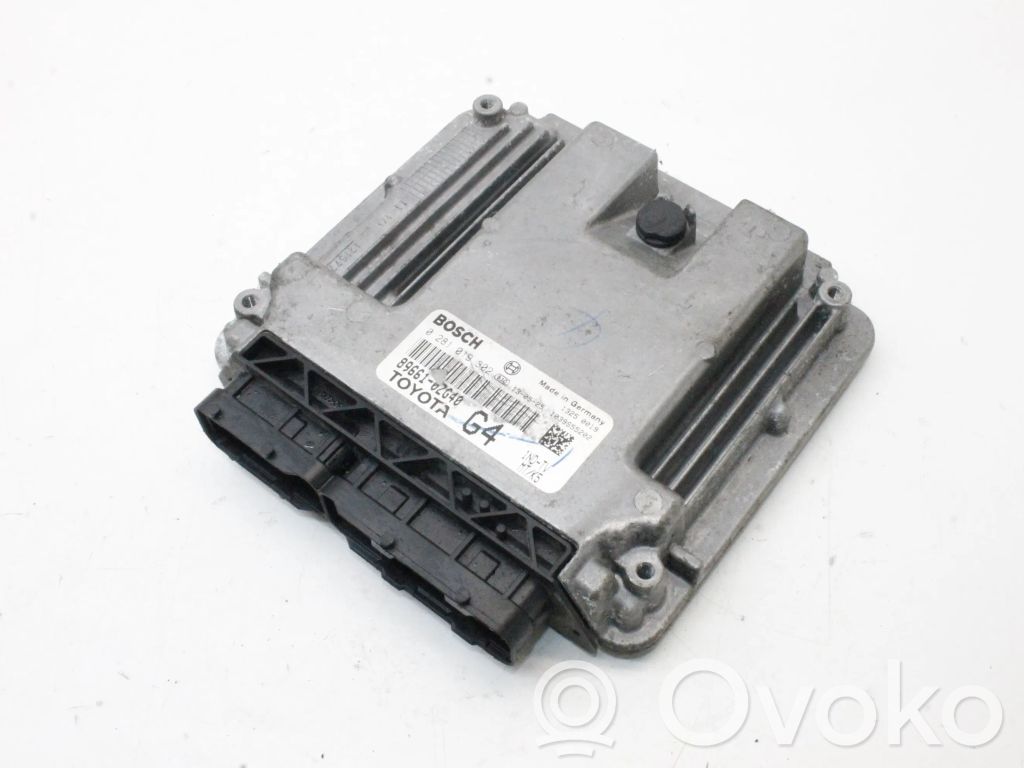 Engine control unit/module   896610ZG40,0281019302