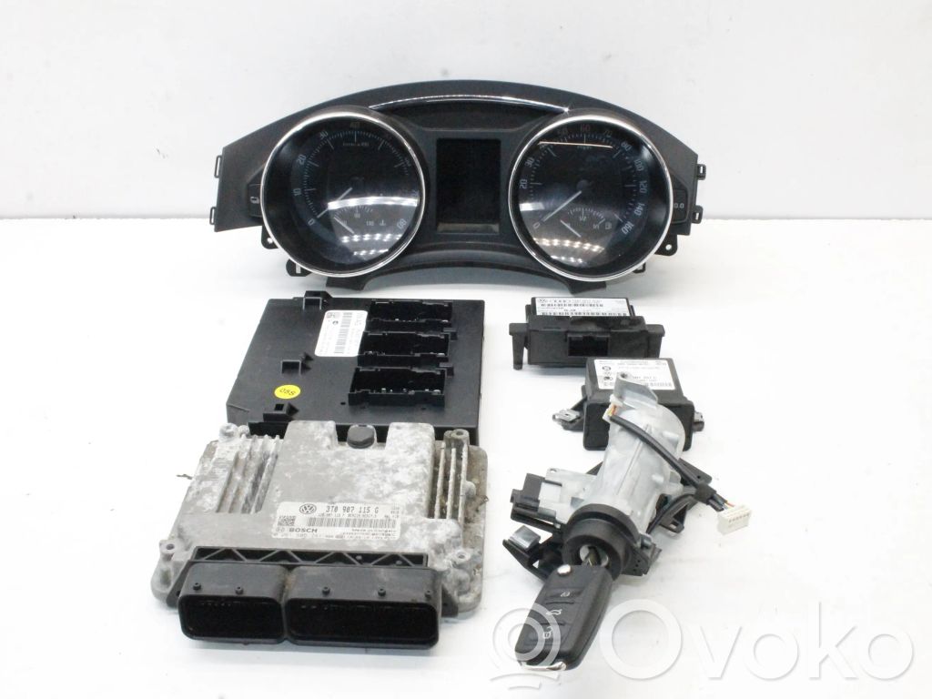 Skoda Superb B6 (3T) Kit calculateur ECU et verrouillage